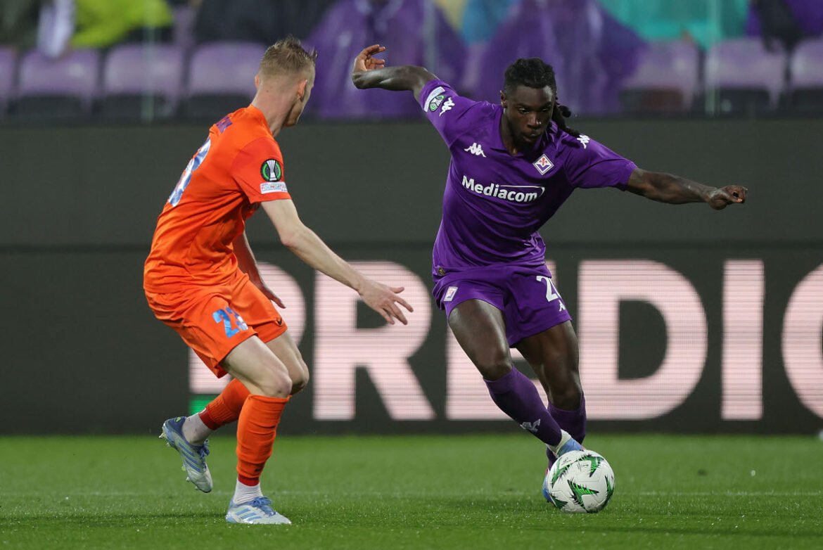 Conference league | fiorentina 2 2 celje: kean has booked another