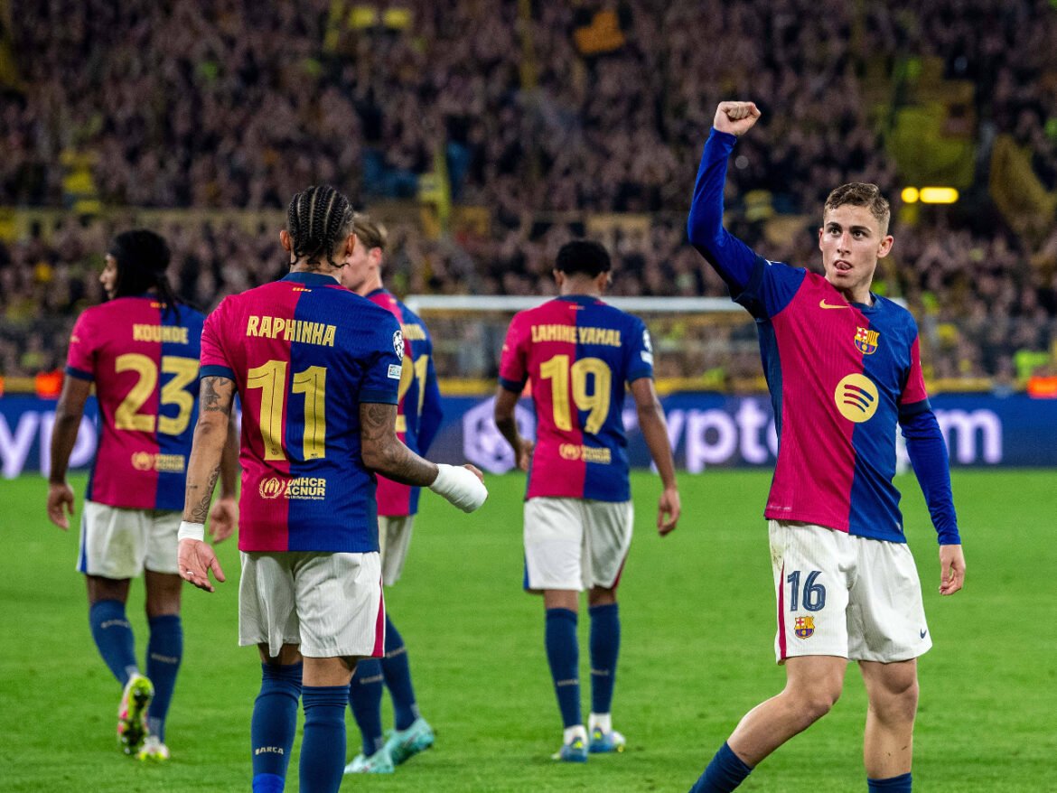 Dortmund (3) 3 1 (5) barcelona: hoogtepunten, man of the match,