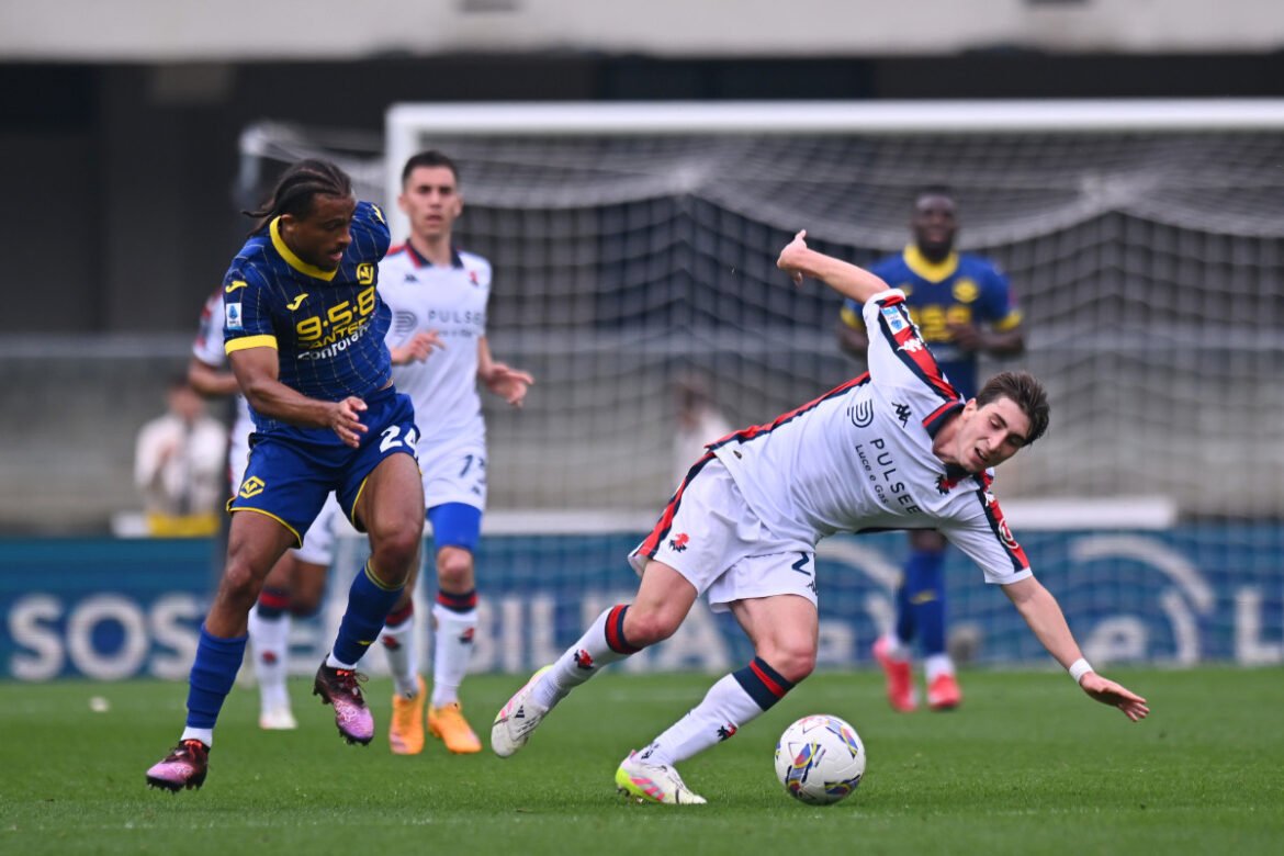 Serie a | verona 0 0 genua: hellas neemt een stap