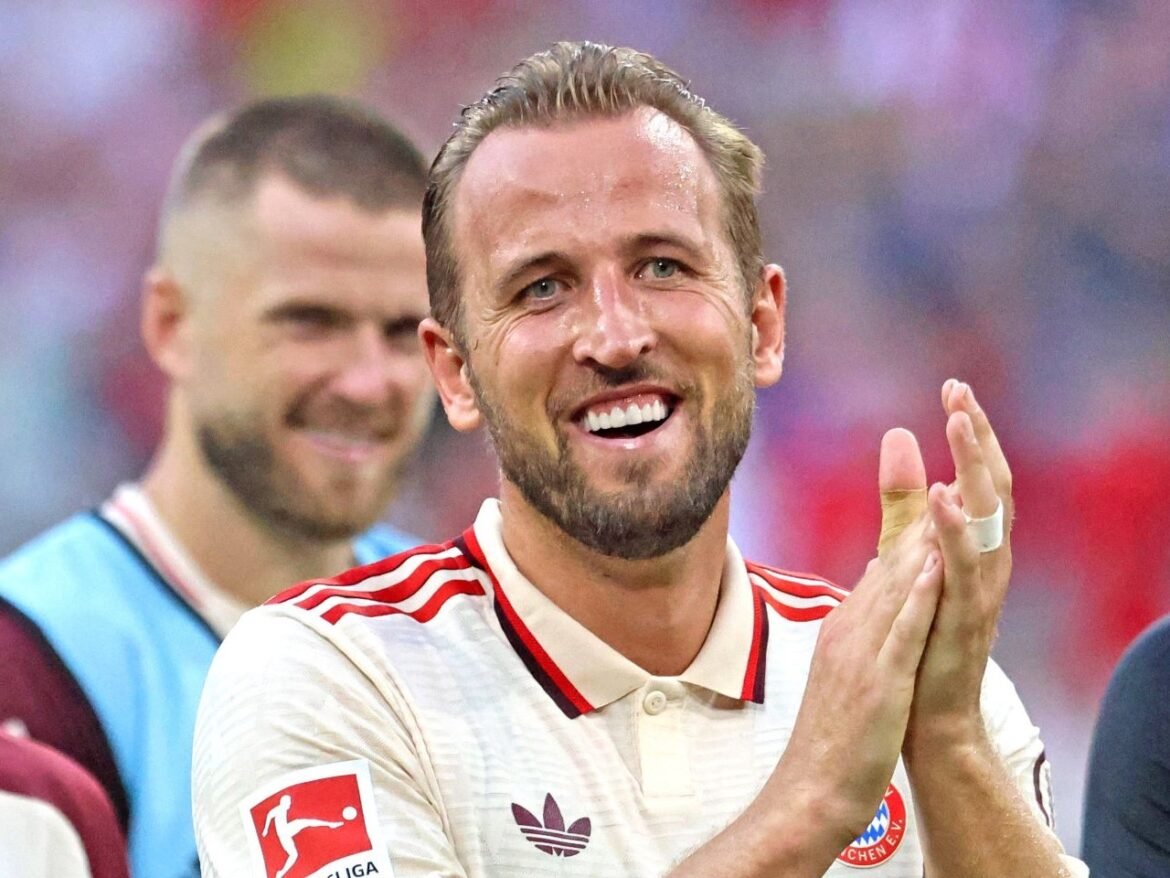 Bayern münchen bevestigde als bundesliga kampioenen terwijl harry kane de