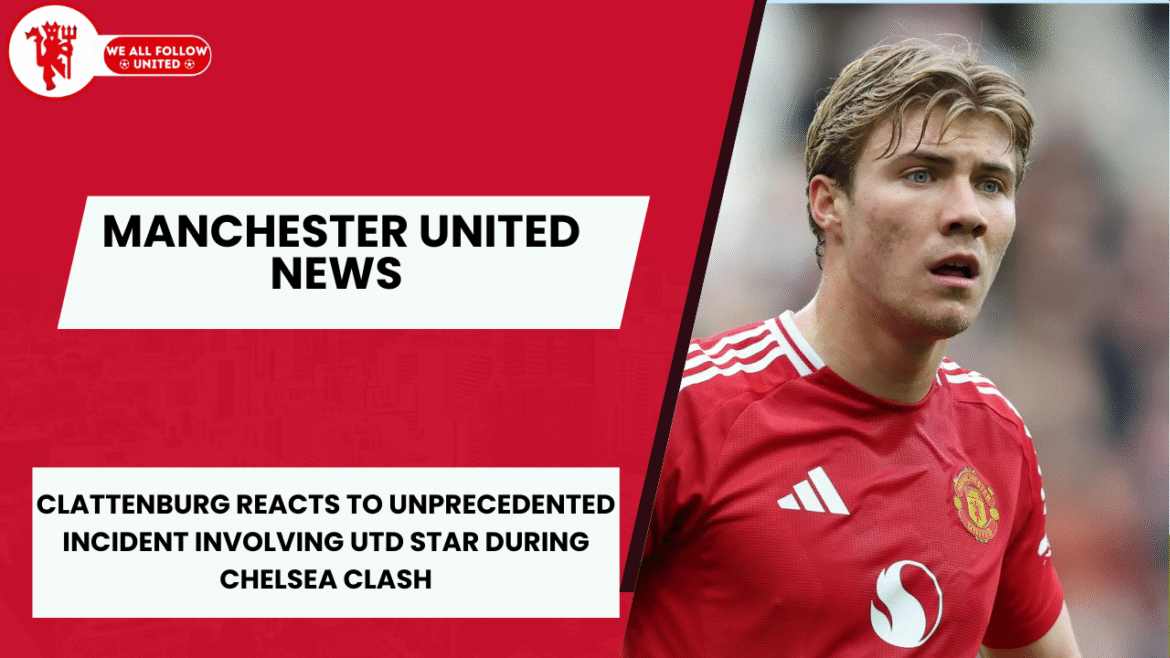 Clattenburg reageert op een ongekend incident waarbij utd star betrokken