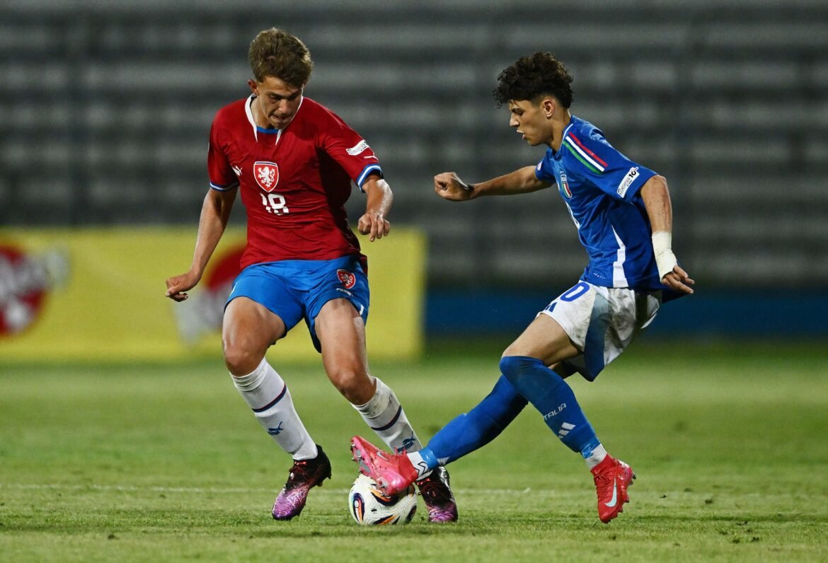 Gli azzurrini partono col piede giusto all'eropeo: 2 1 alla cechia