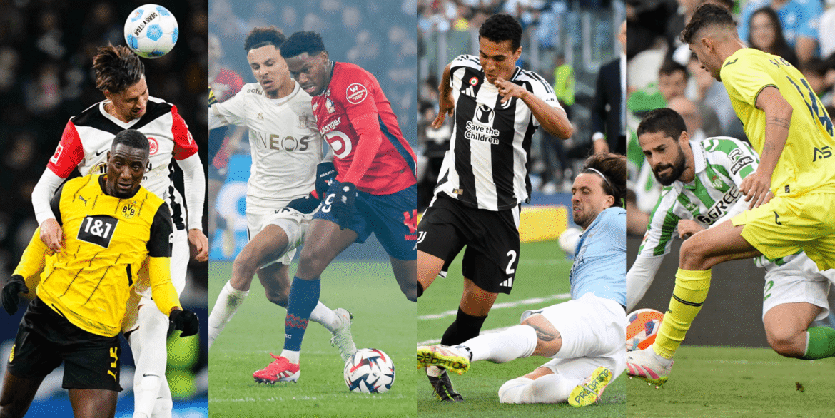 De race voor champions league kwalificatie in de andere topcompetities