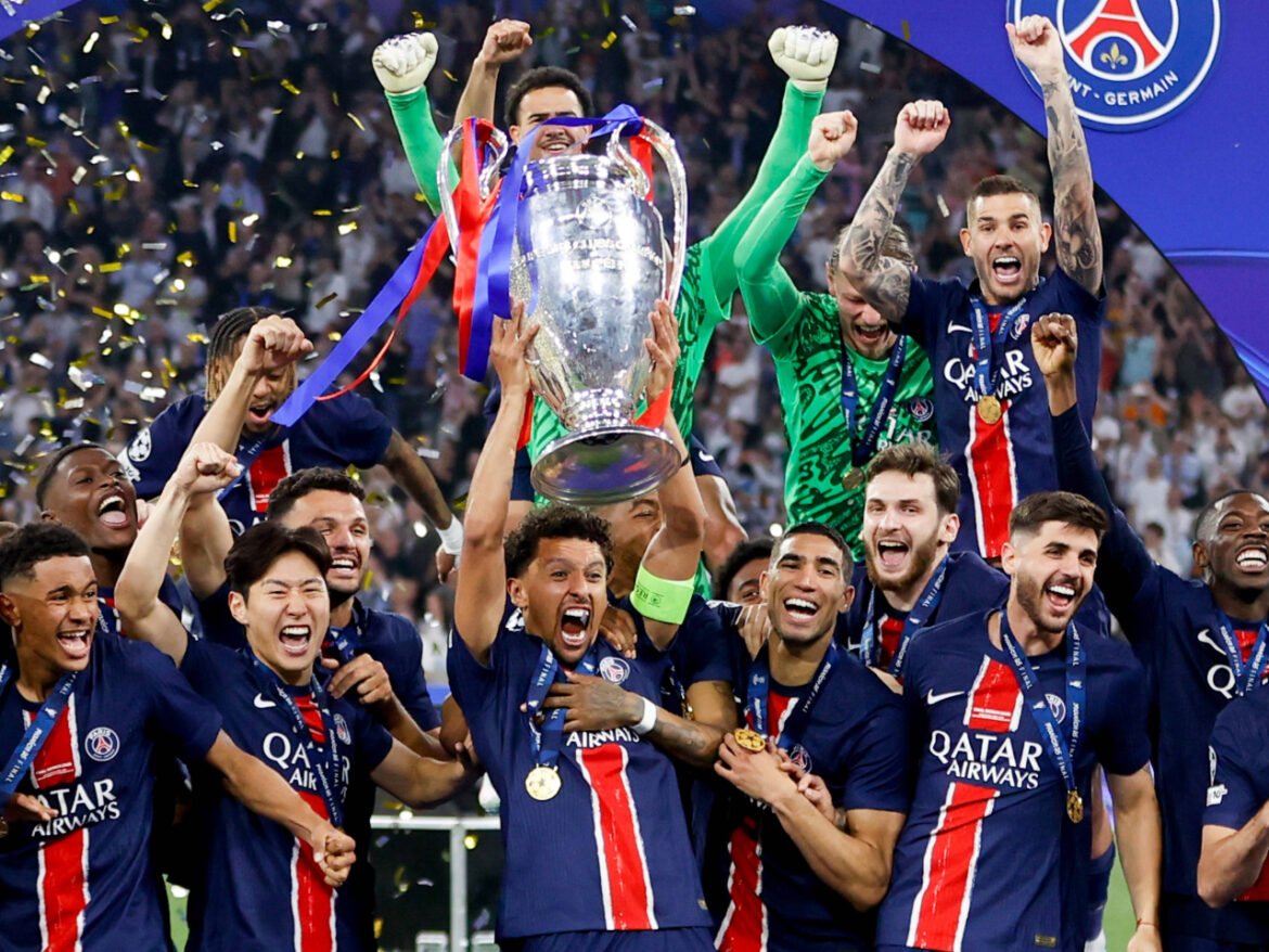 Psg 5 0 inter milan: hoogtepunten, man of the match, statistieken