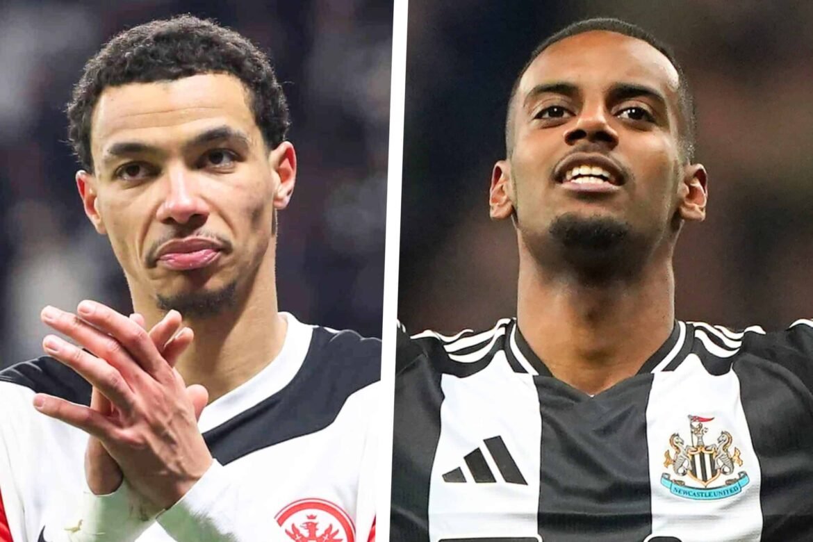 Hoe hugo ekitike en alexander isak vergelijken afwerking, toevallige