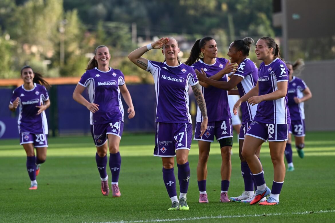 Fiorentina ok all'esordio: 2 0 sul como vrouwen. la lazio ribalta