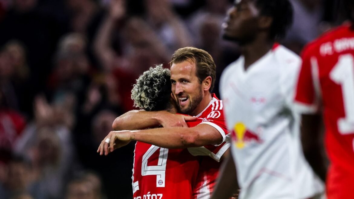 Harry kane hat trick stuwt bayern münchen naar verwoestende 6 0 openingsdag
