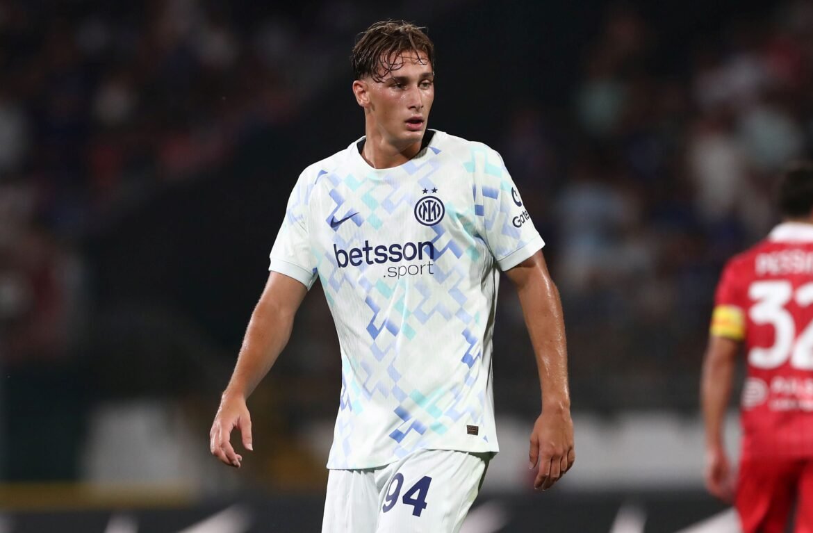 Inter milan starlet pio esposito admits he "never appreciates" chive