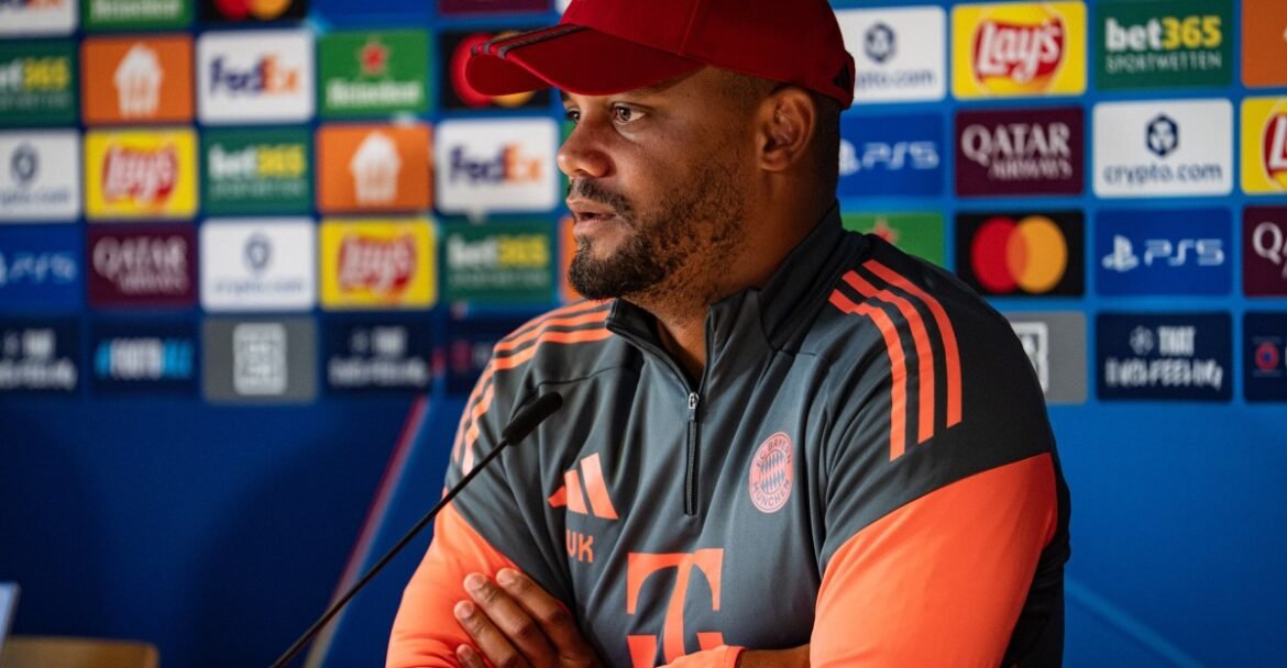 Bayern münchen manager vincent kompany niet verbijsterd door externe perspectief