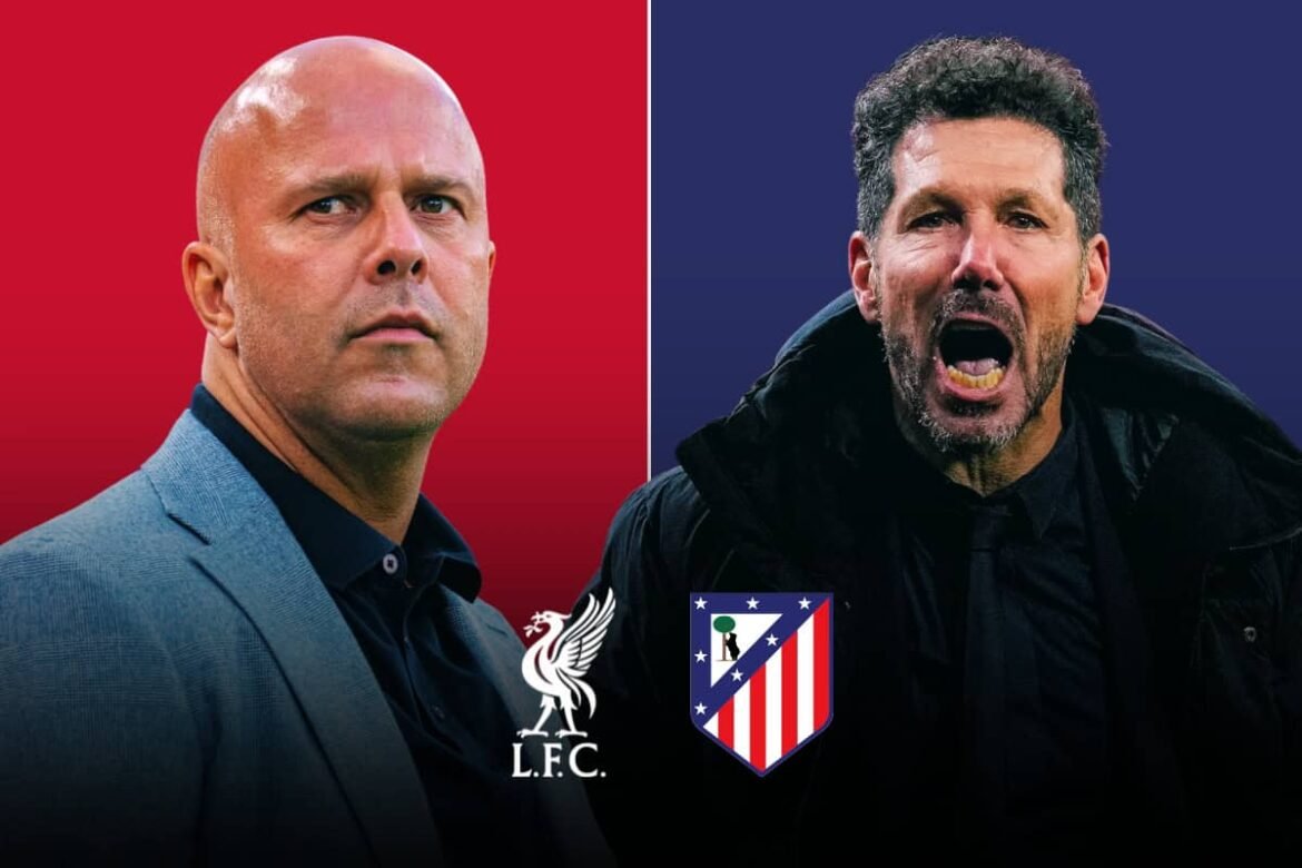 Liverpool vs. atletico madrid: teamnieuws, scheidsrechter en tv info voor
