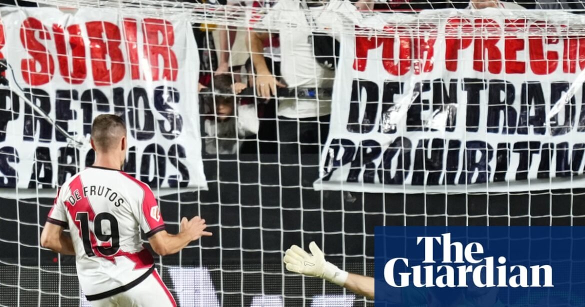Rayo vallecano brengt barcelona naar de rand terwijl fans rebelleren