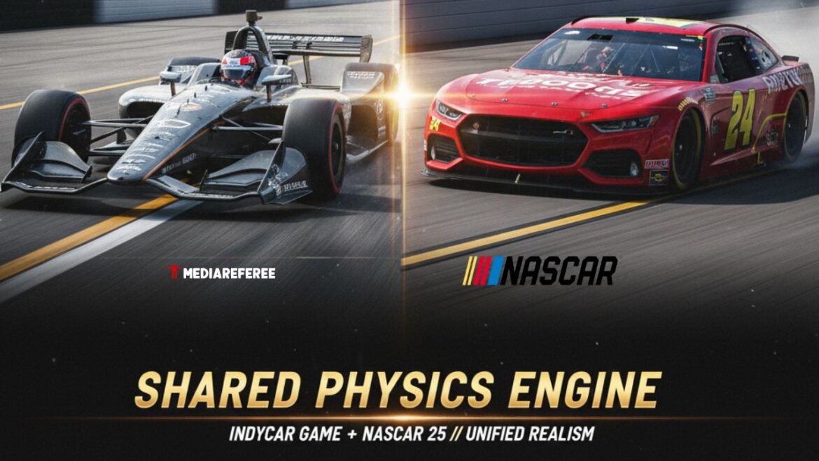 Officiële indycar game om fysica engine te delen met nascar