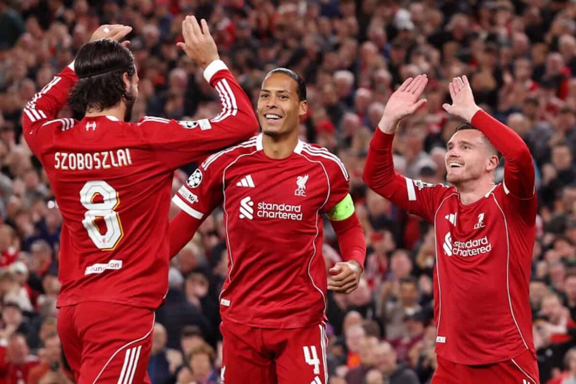 6 wedstrijden, real madrid op anfield en nog een internationale