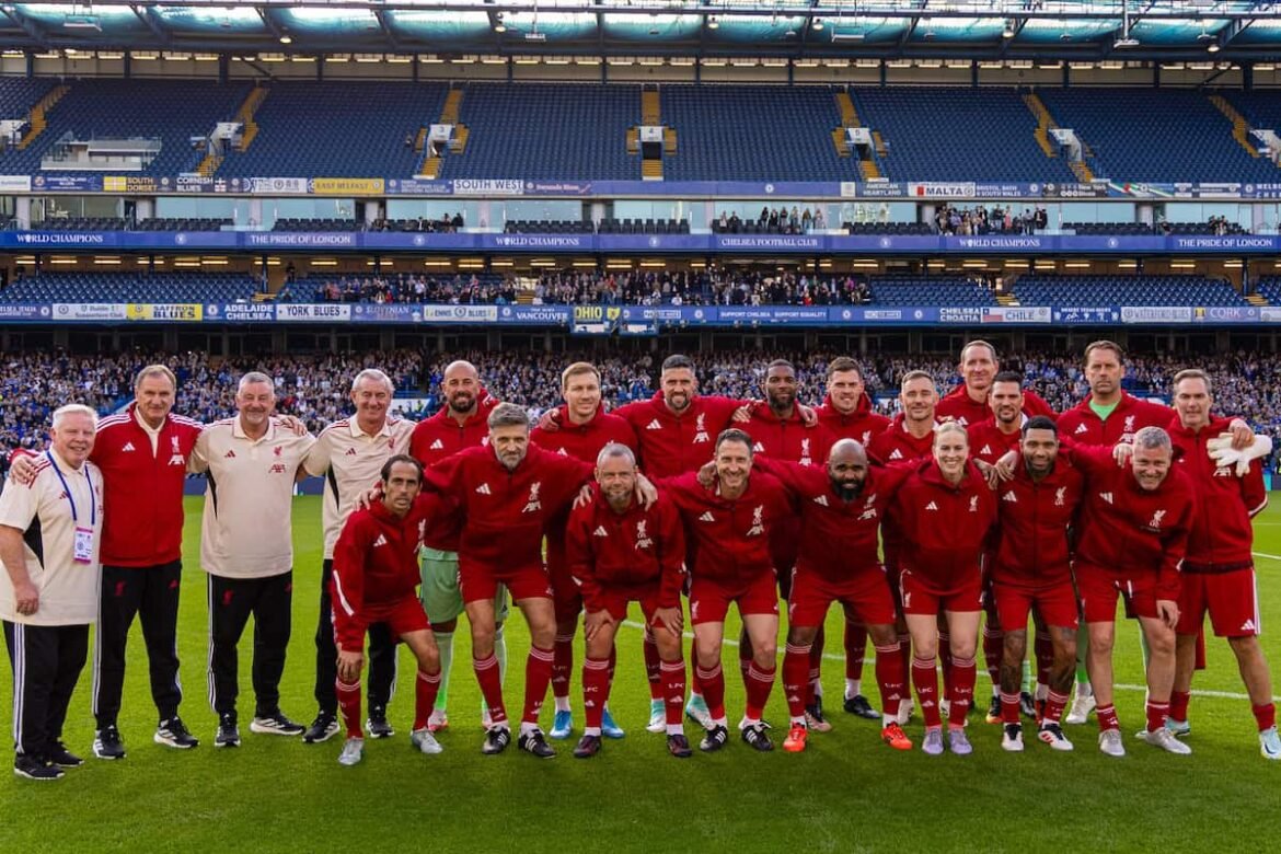Liverpool Legends speelt tegen Dortmund op Anfield ter gelegenheid van