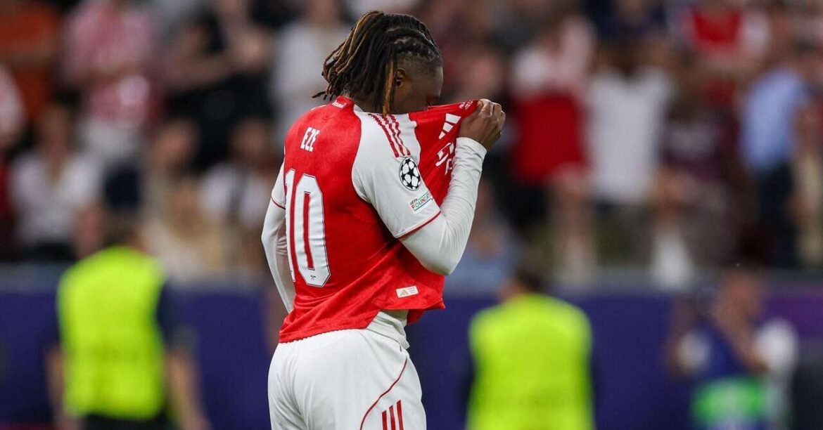 Arsenal verliest Champions League finale na strafschoppen van PSG