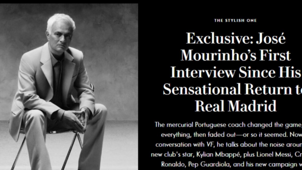 Mourinho's eerste woorden als nieuwe coach van Real Madrid: "Ik