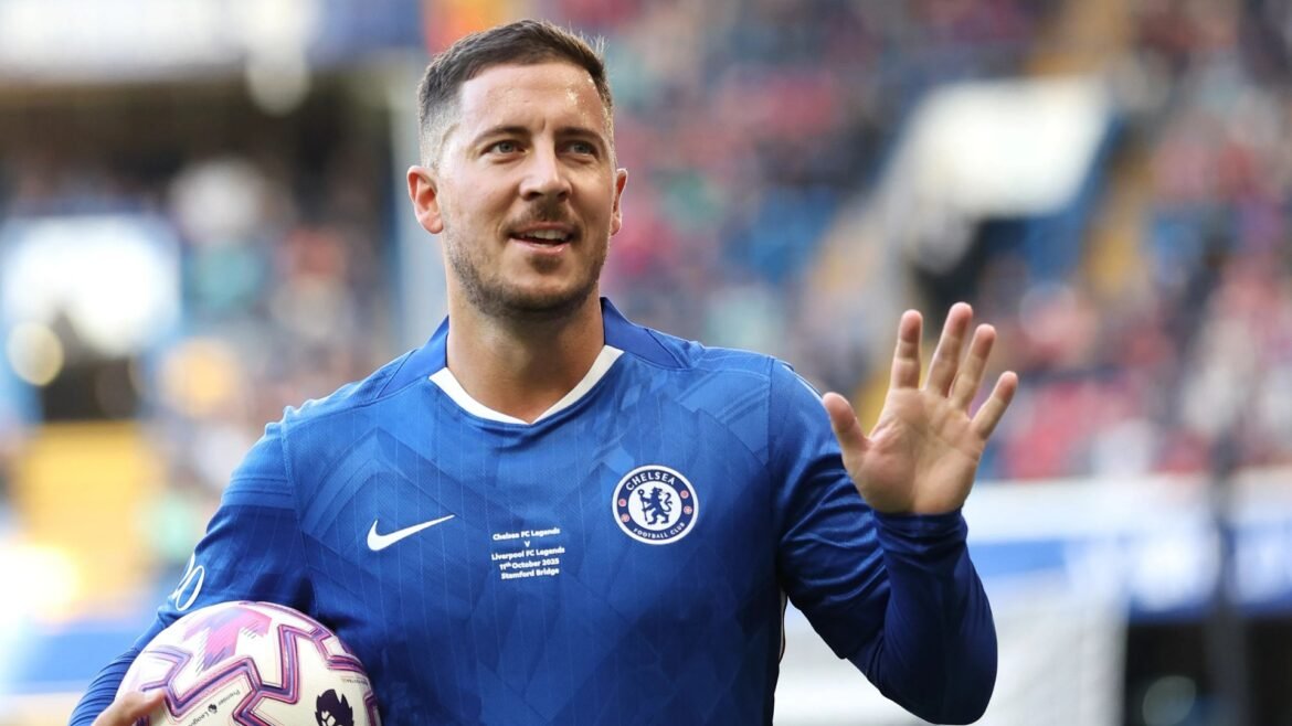Eden Hazard sloot zich bijna aan bij de verrassende Europese