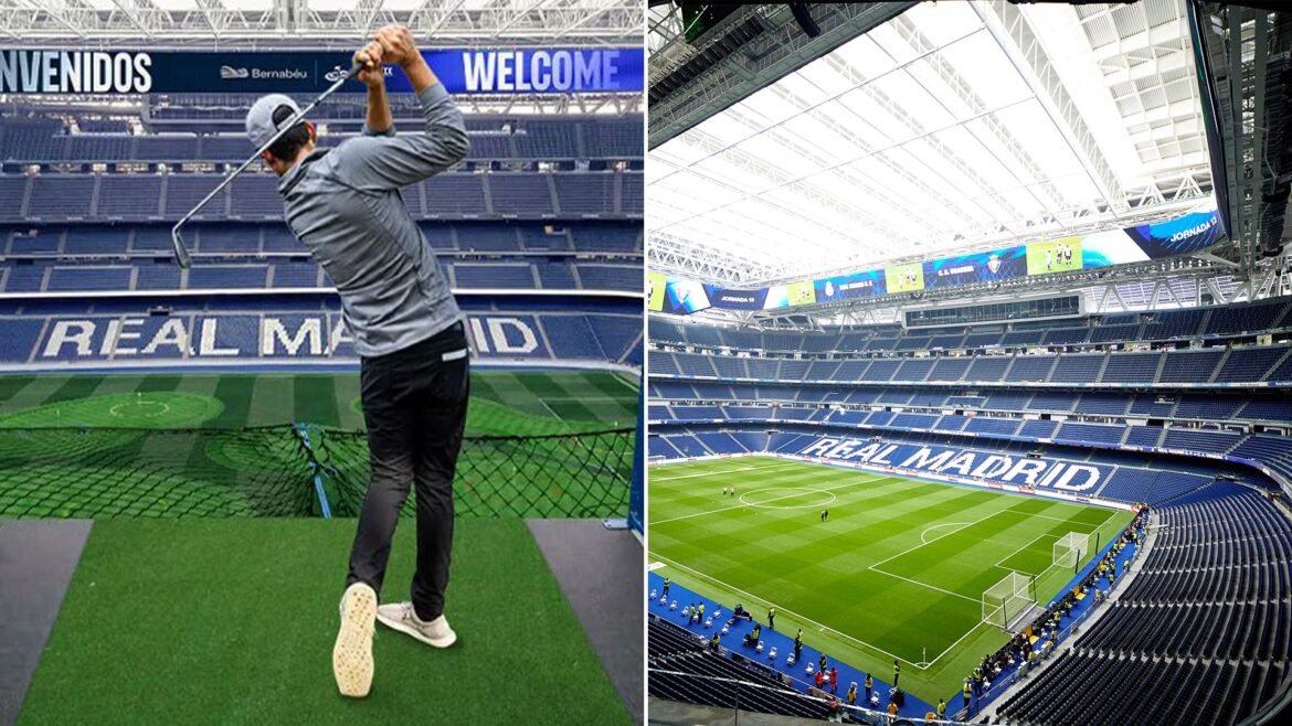 Het stadion van de Europese reuzen met een capaciteit van