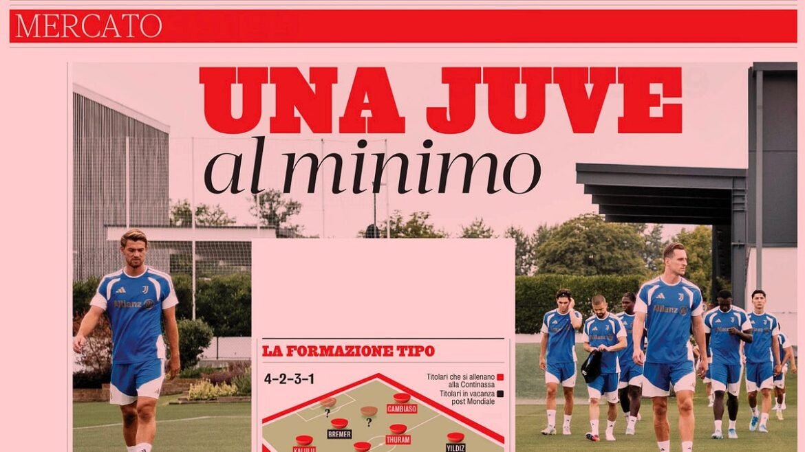 PARALISI JUVENTUS. Een deel van het labyrint van Carnevali is